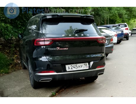 а245ну18, Chery (Chirey) Tiggo 7