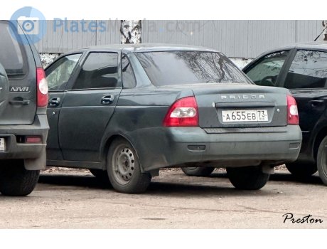 а655ев73, Lada (VAZ) 2170 Priora