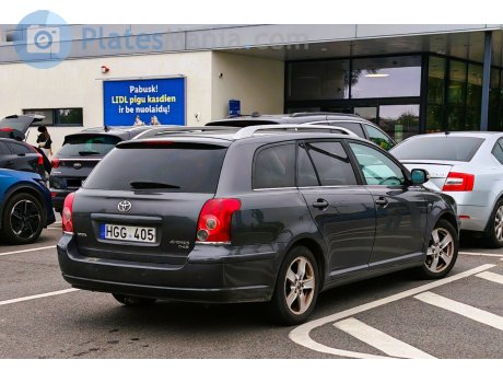 HGG 405, Toyota Avensis