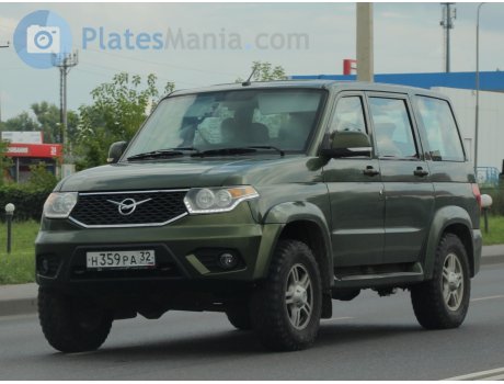 н359ра32, UAZ 3163 Patriot