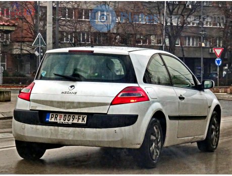 PR 009-FK, Renault Mégane