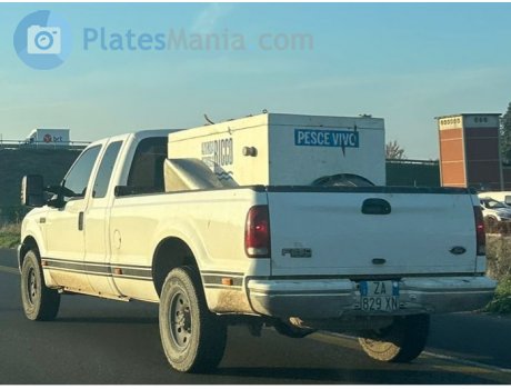 ZA 829 XN, Ford F-250