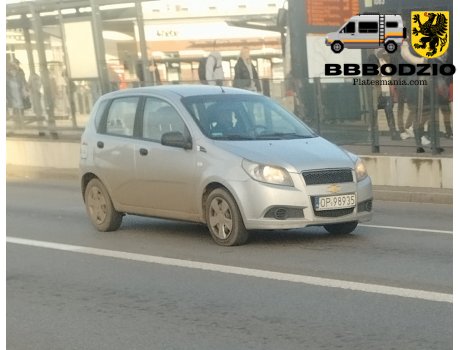 OP 98935, Chevrolet Aveo