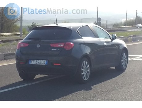 FF 325 CK, Alfa Romeo Giulietta