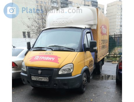 т725мр178, GAZ 3302 ГАЗель