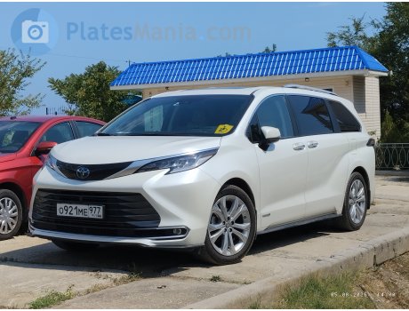 о921ме977, Toyota Sienna