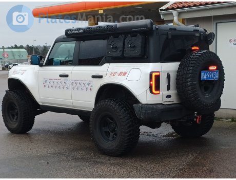 陕A·99X3A, Ford Bronco