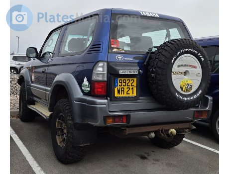 9922 WR 21, Toyota Land Cruiser Prado