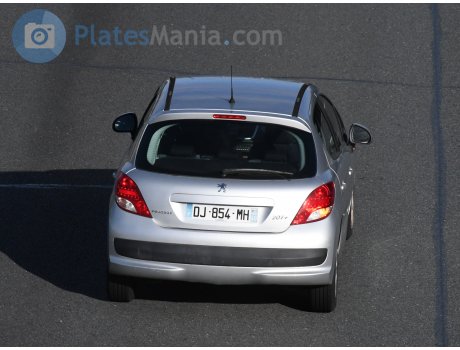 DJ-854-MH, Peugeot 207