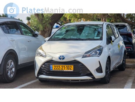 222-21-102, Toyota Yaris