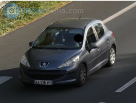 AA-826-XM, Peugeot 207