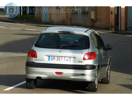 GR-357-TJ, Peugeot 206