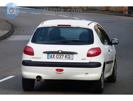AX-037-KQ, Peugeot 206