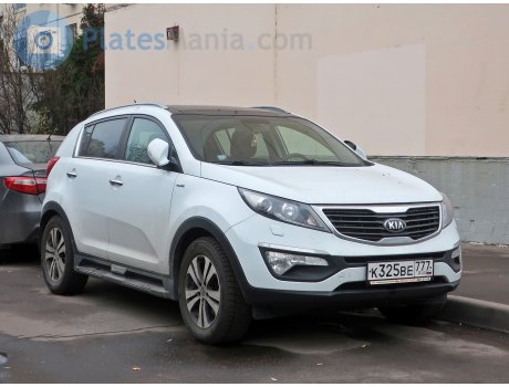 к325ве777, Kia Sportage