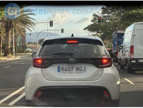 8407 NGJ, Toyota Yaris