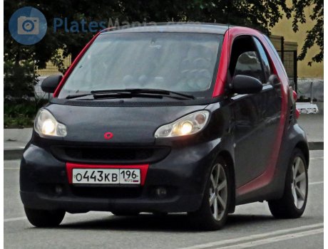 о443кв196, Smart ForTwo