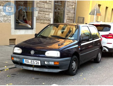 RA EG 16, Volkswagen Golf