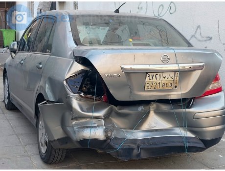 ‎٩٧٢١‎ ‎ب ل ب‎ / 9721 BLB, Nissan Tiida