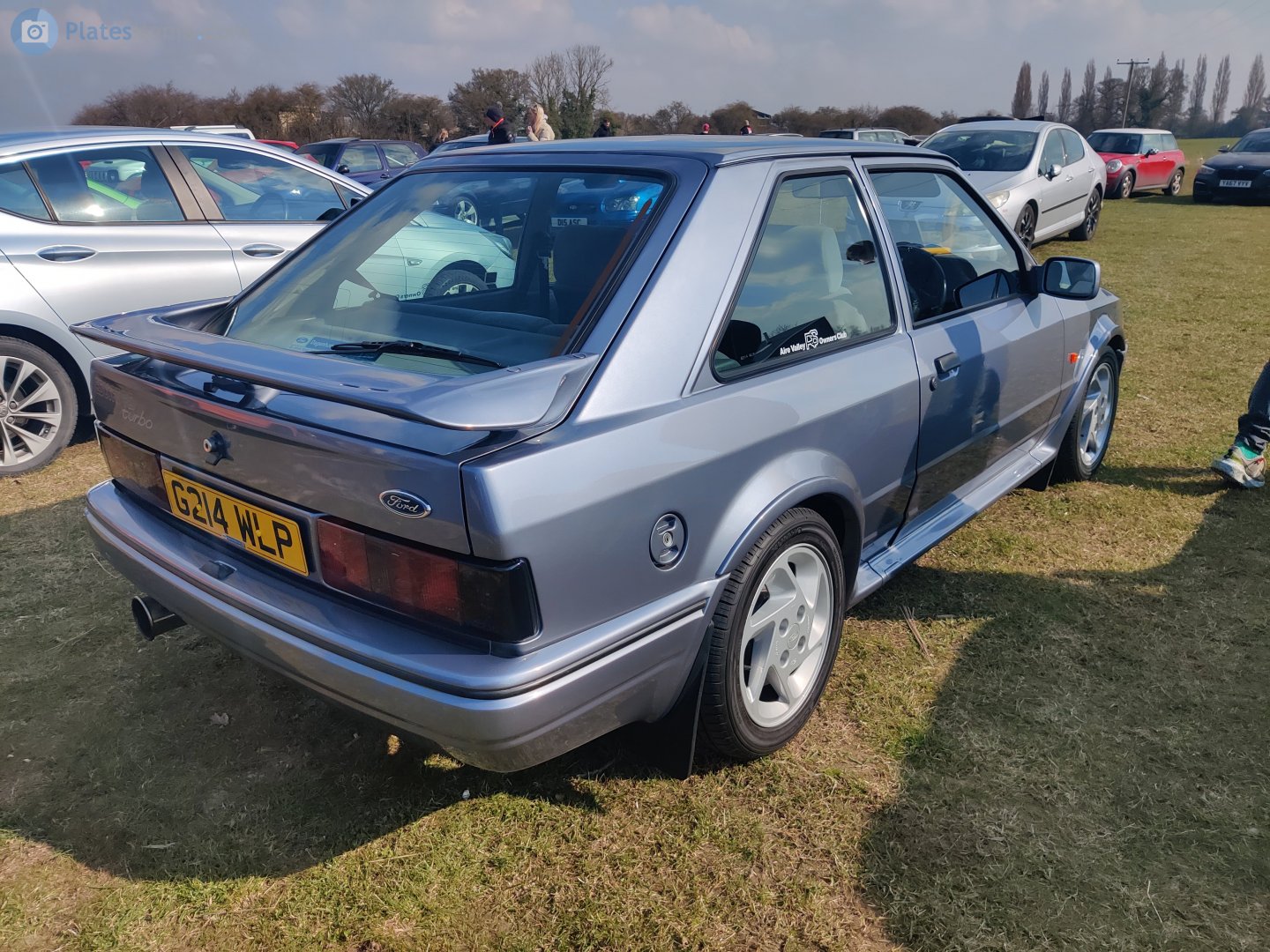 G214WLP, Ford Escort 4th gen 3-door Hatch (ABF; Global-market), 1986–1992 (–1995 for LATAM-market)