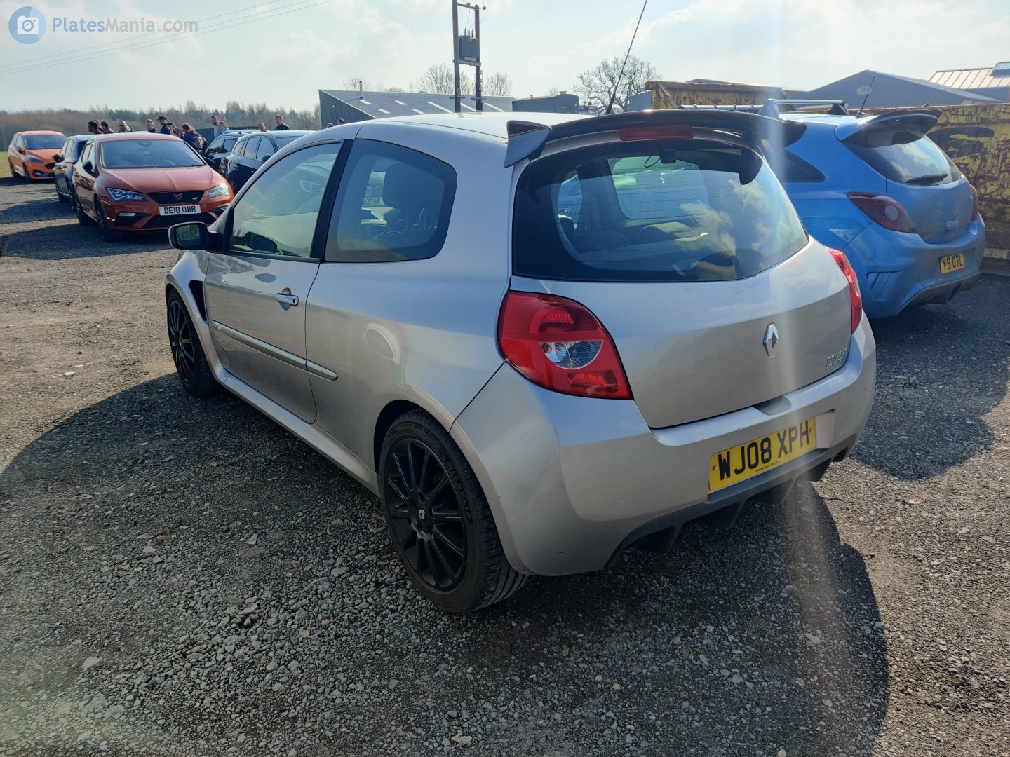 WJ08XPH, Renault Clio 3rd gen 3-door Hatch (C85), facelift, 2009–2014