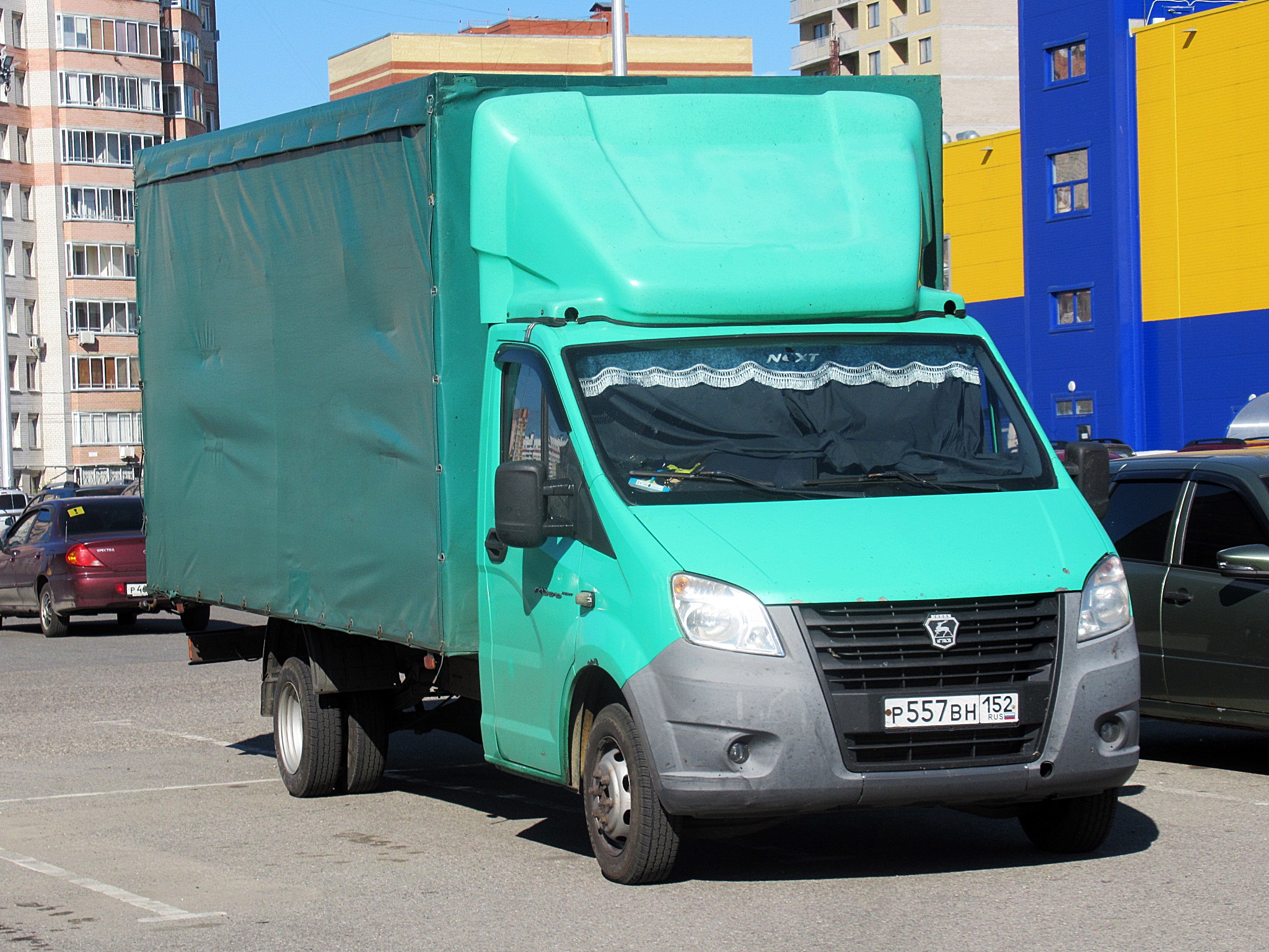 р 557 вн 152, GAZ ГАЗель Next Single Cab Truck (A21, A23, C41), 2013–