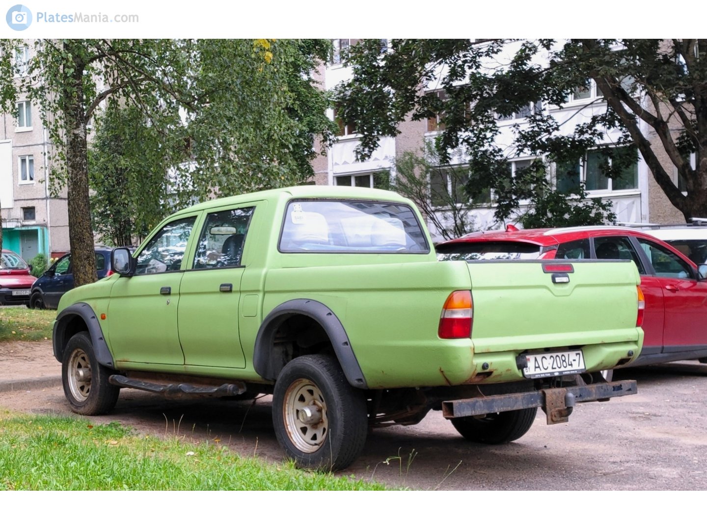 AC 2084-7, Mitsubishi L200 3rd gen (K50/K60/K70), 1996–2006 (–2012 for BR-market)