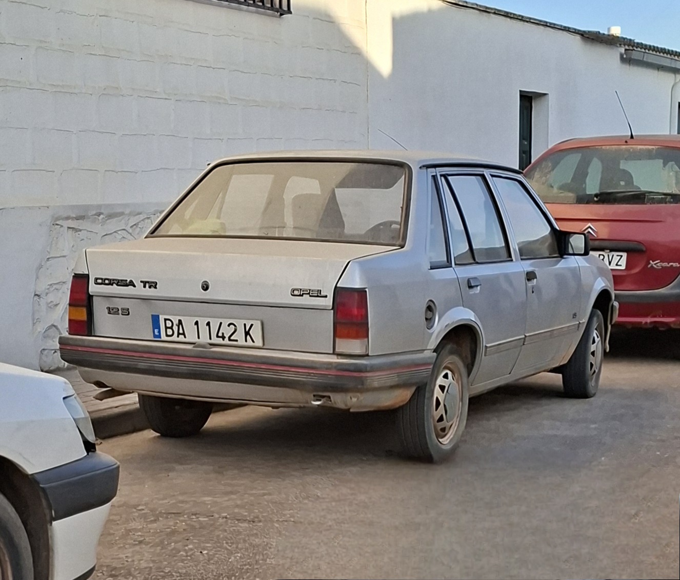 BA 1142 K, Opel Corsa 1st gen 4-door Sedan (A; S83), 1985–1993
