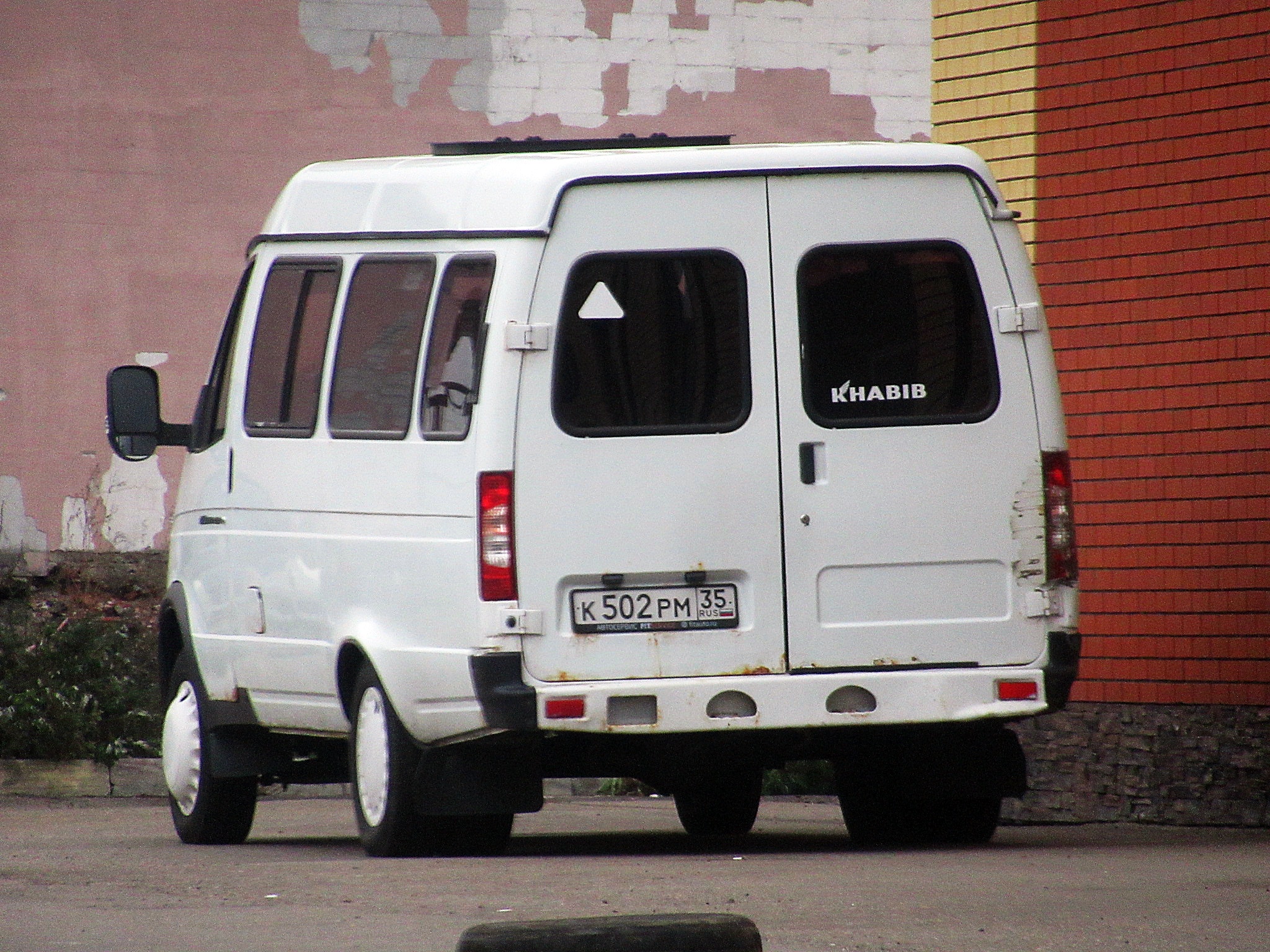 к 502 рм 35, GAZ 3221 ГАЗель 2-3221 Minibus, facelift, 2003–