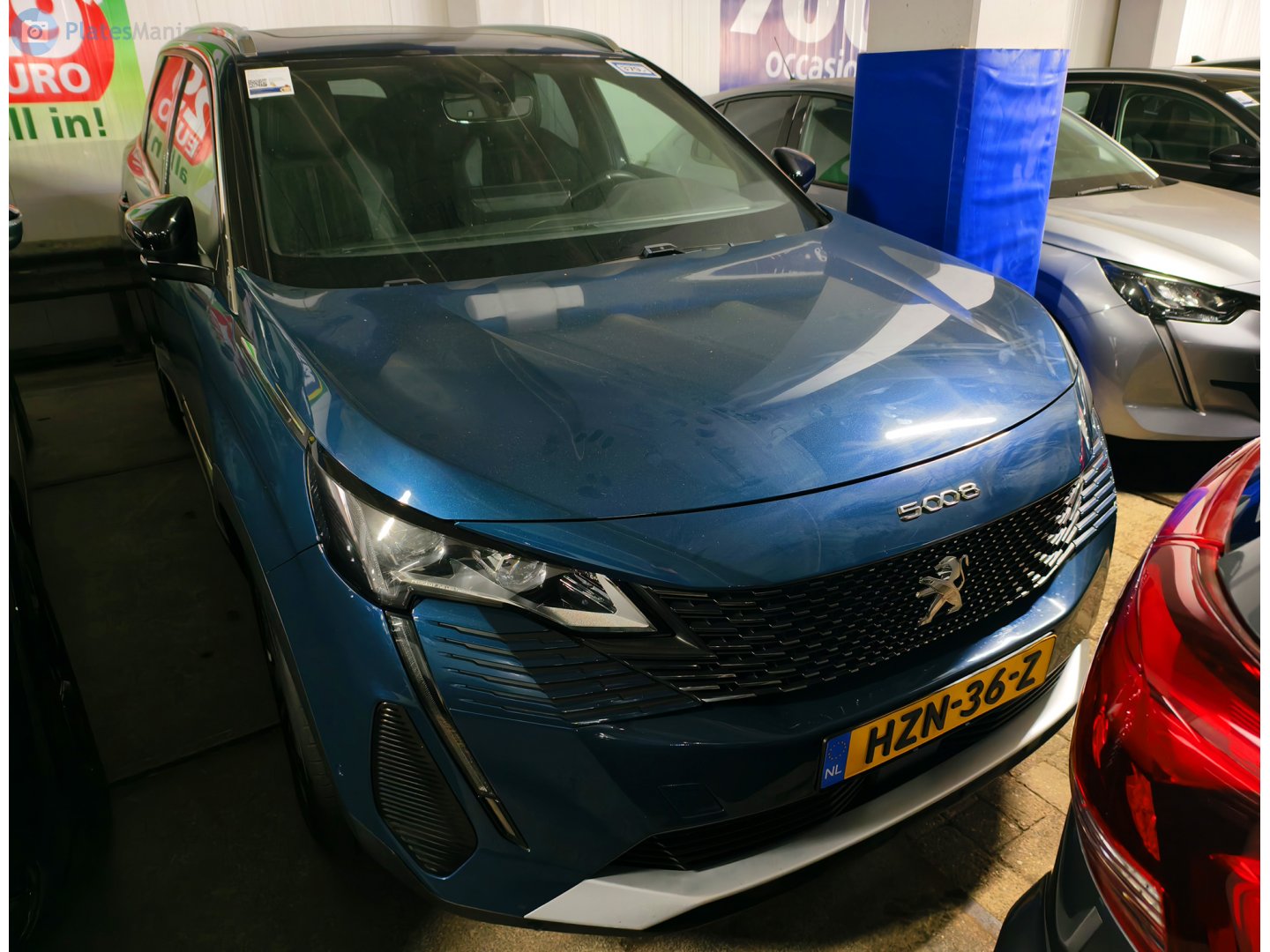 HZN-36-Z, Peugeot 5008 2nd gen SUV (P87), facelift, 2020–2024