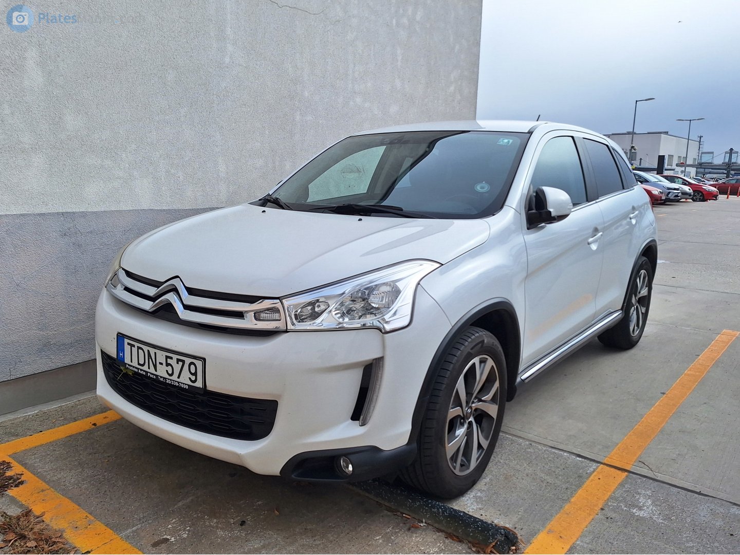 TDN-579, Citroёn C4 AirCross 1st gen (J4; Global-market), 2012–2017