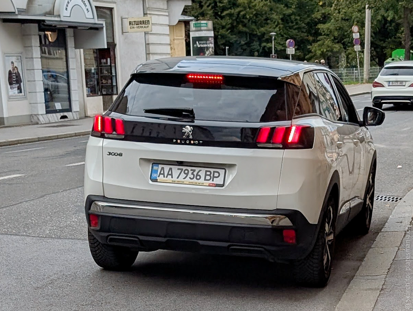 AA 7936 BP, Peugeot 3008 2nd gen (P84), 2016–2020