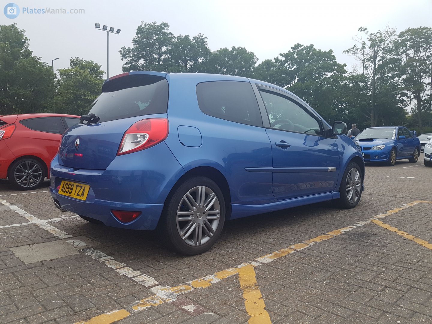 AO59TZA, Renault Clio 3rd gen 3-door Hatch (C85), facelift, 2009–2014