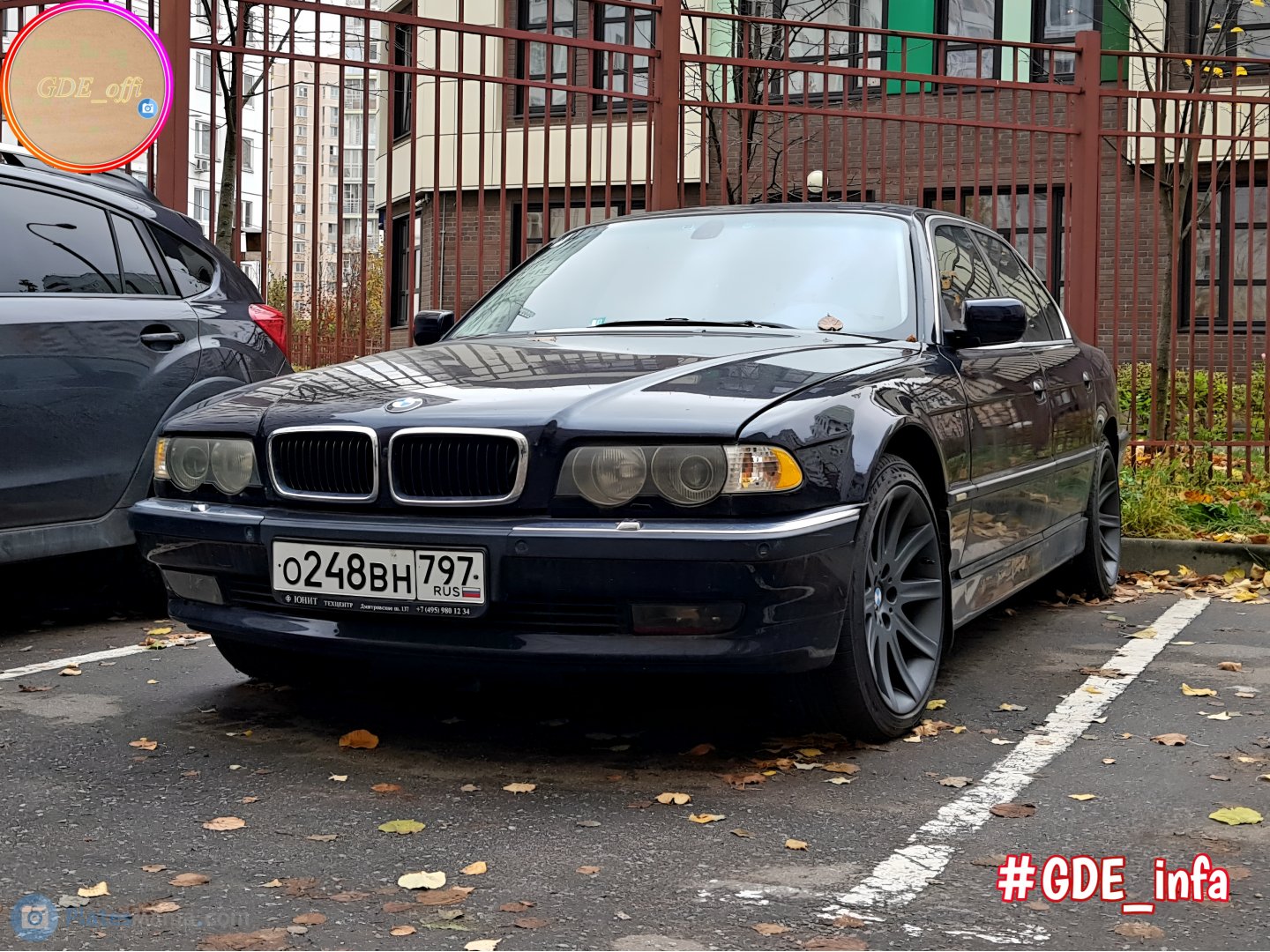 о 248 вн 797, BMW 7 Series 3rd gen (E38), 1995–2001