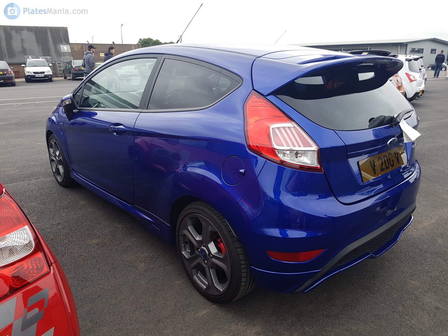 V2DGV, Ford Fiesta 6th gen 3-door Hatch (B299; JA8), facelift, 2012–2017