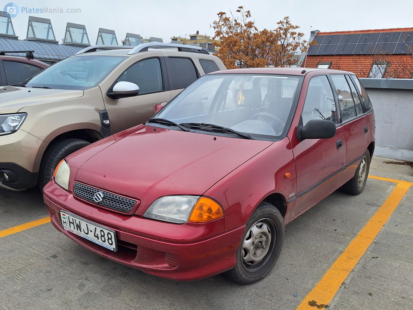 HWJ-488, Suzuki Swift 2nd gen 5-door Hatch (SF), facelift, 1996–2004