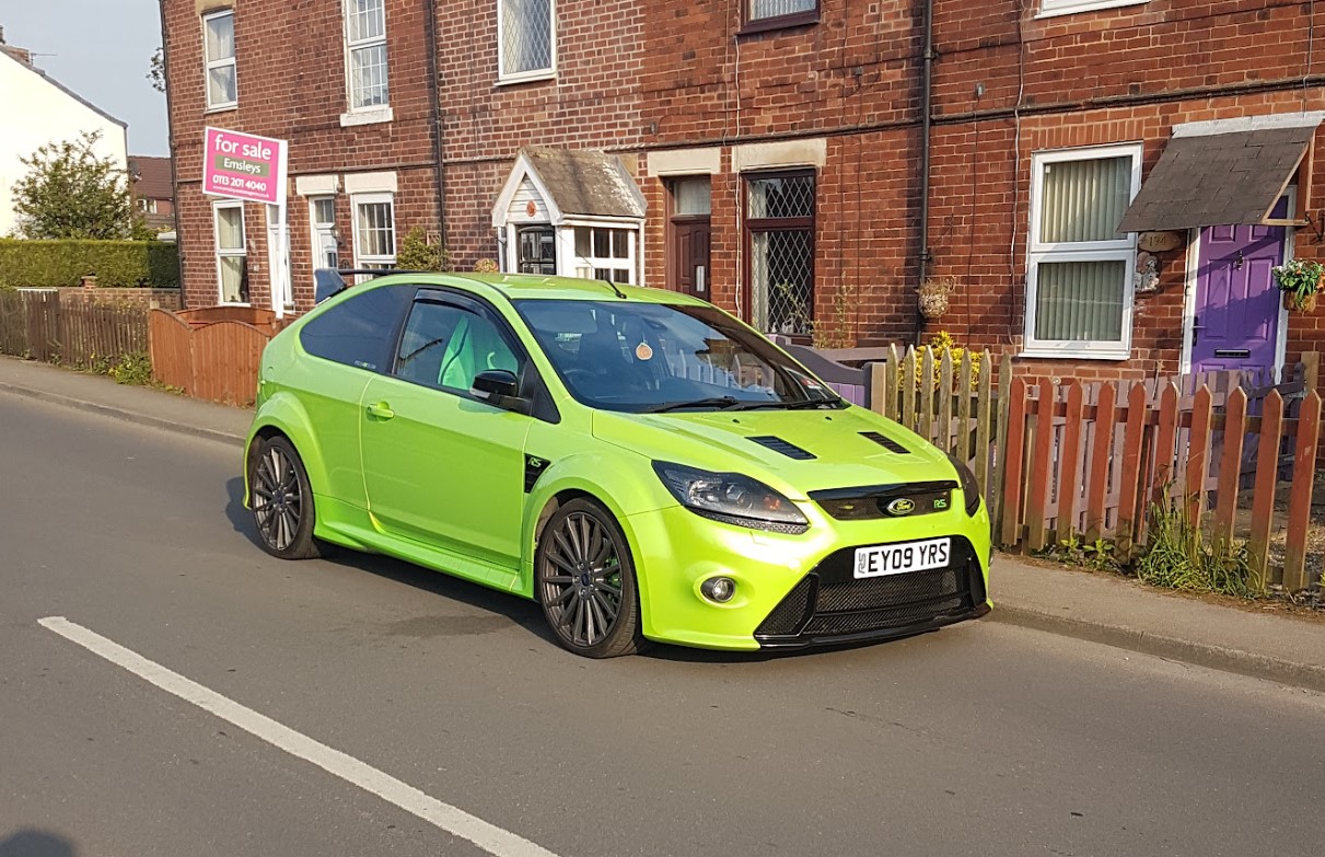 EY09YRS, Ford Focus 2nd gen 3-door Hatch (DA3; C307), facelift, 2008–2011