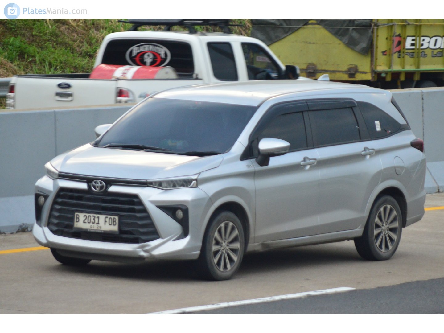 B 2031 FOB, Toyota Avanza 3rd gen (W100), 2021–