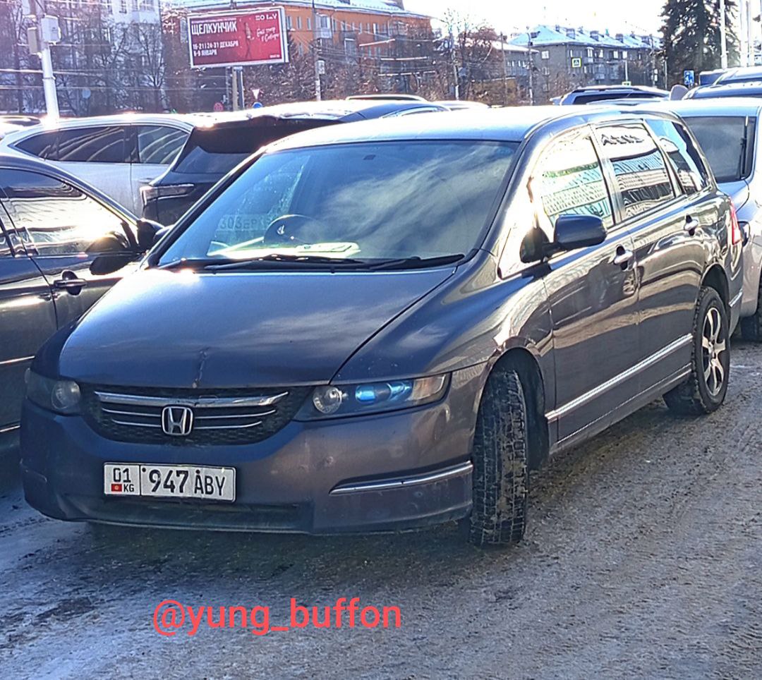 01 947 ABY, Honda Odyssey 3rd gen (RB1/RB2; Global-market), 2003–2008