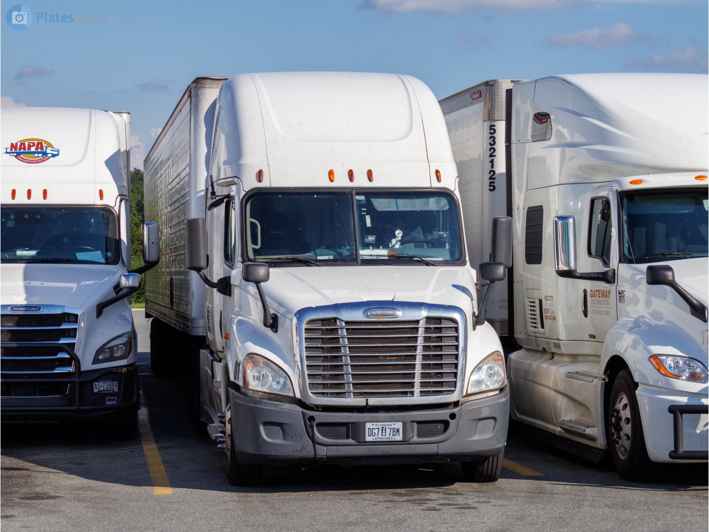 DG7 7BM, Freightliner Cascadia 1st gen Cascadia (2007–2013) / 2nd gen Cascadia Evolution (2012–2018)