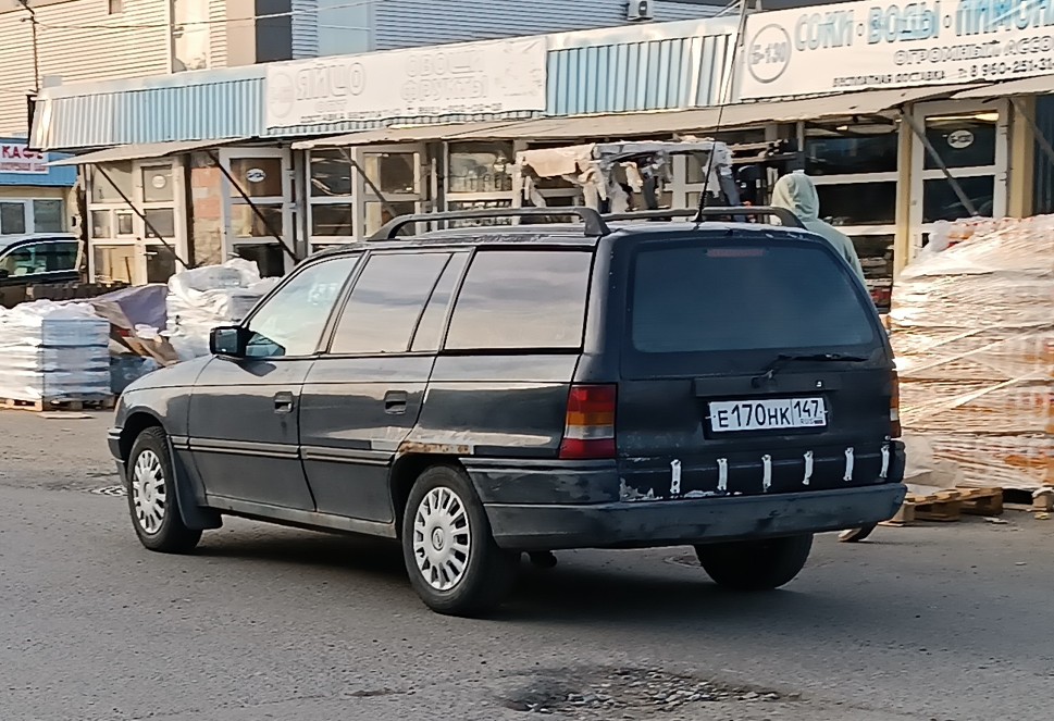 е 170 нк 147, Opel Astra 1st gen Caravan Wagon (F; T92), 1991–1998 (–2002 for Eastern Europe)