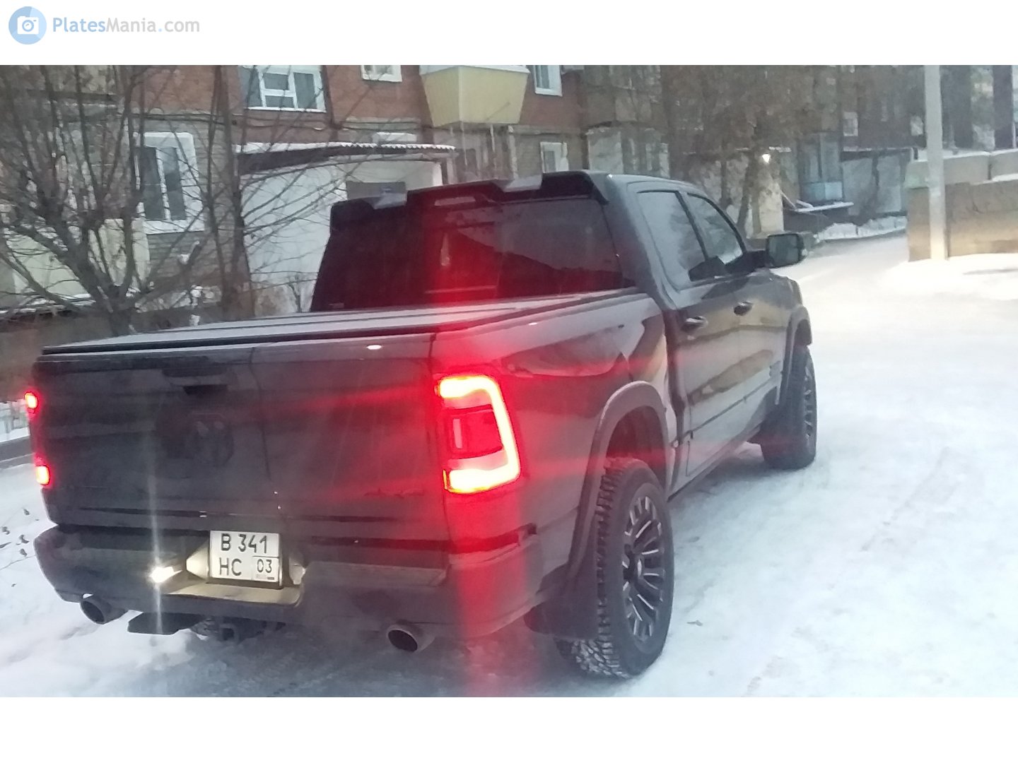 в 341 нс 03, Ram Pickup 5th gen 1500 (DT), 2018–2024