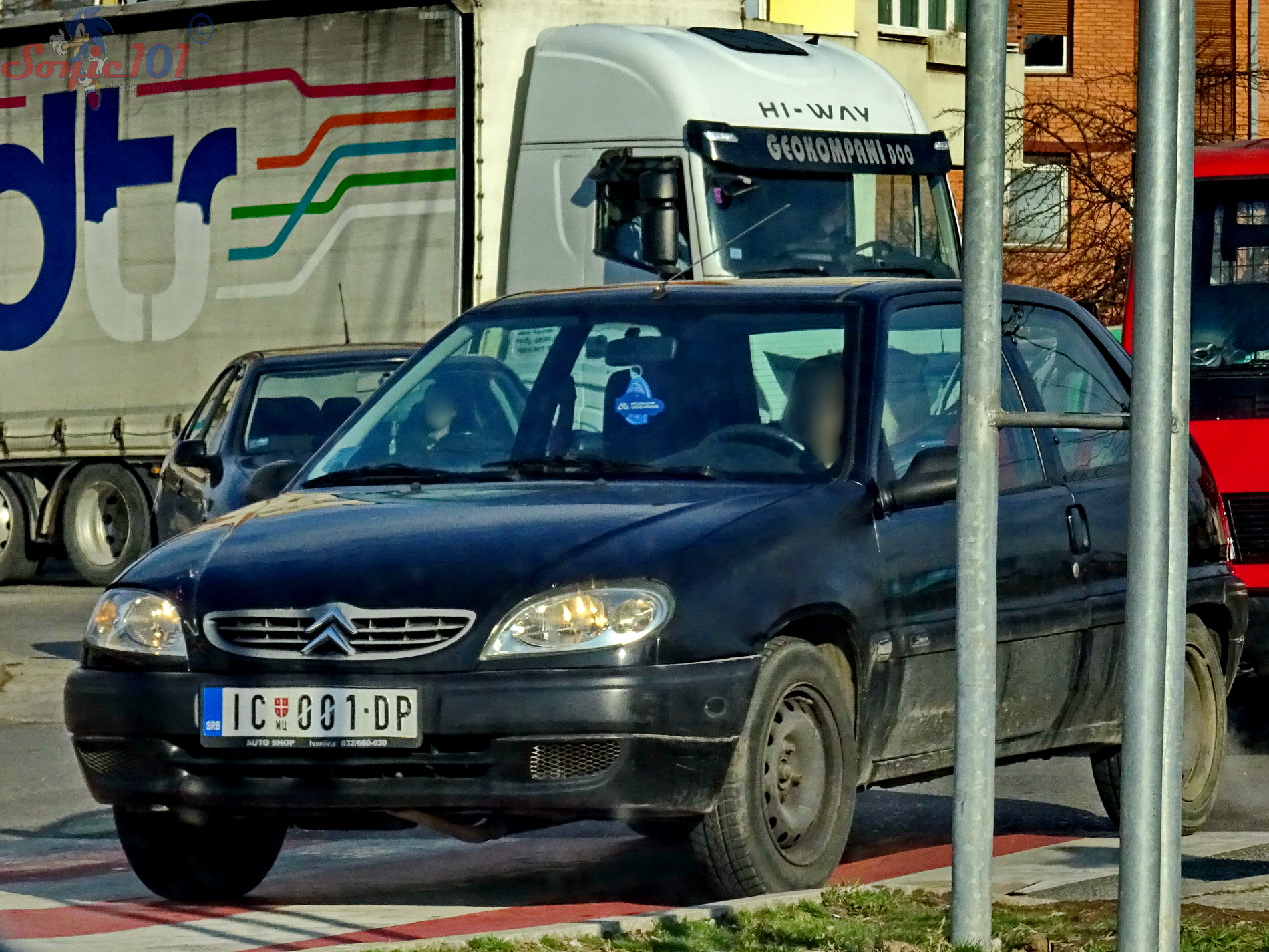 IC 001-DP, Citroёn Saxo 1st gen 3-door Hatch (S8), facelift, 1999–2003