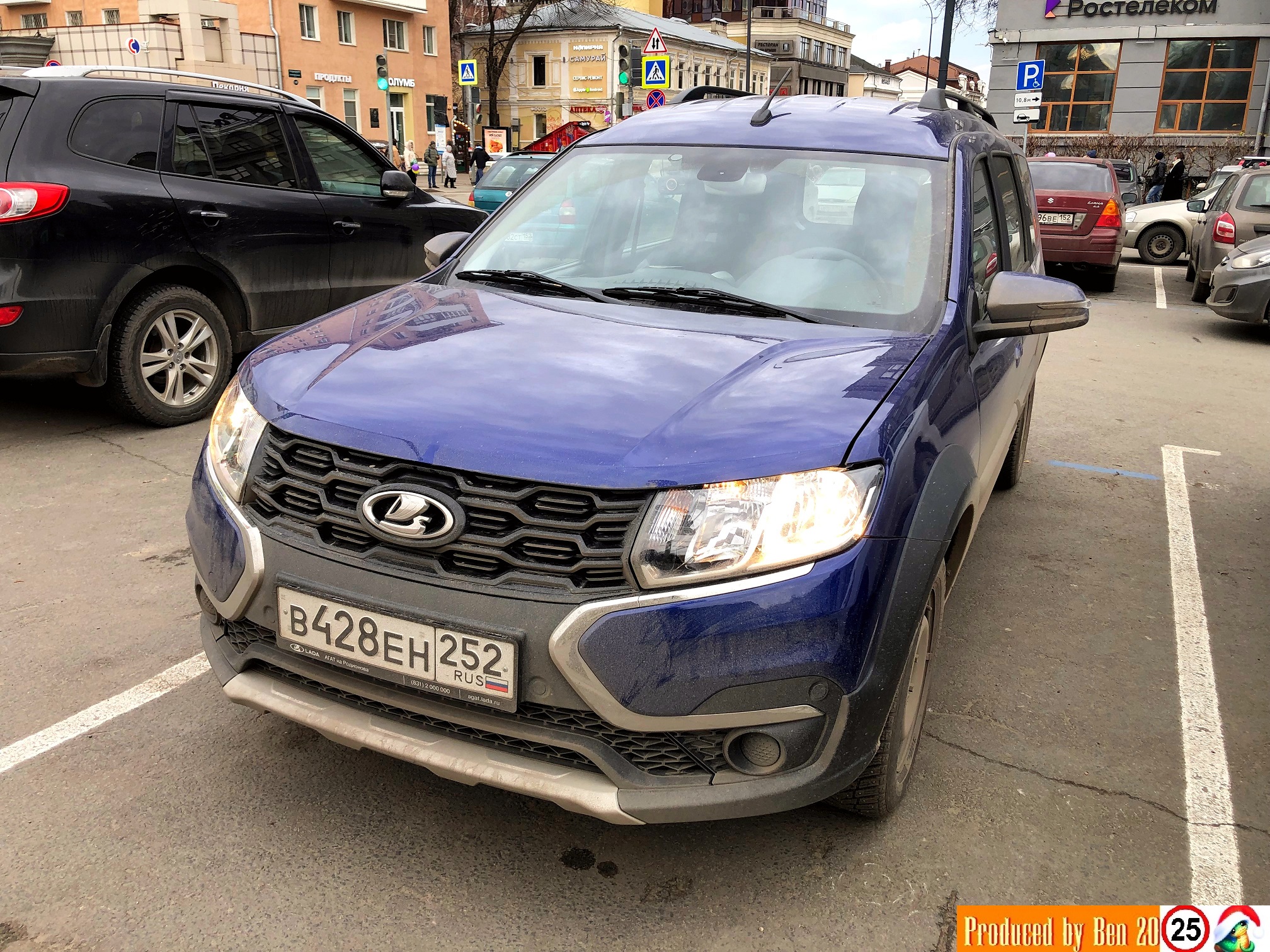 в 428 ен 252, Lada (VAZ) Largus 1st gen R90 Cross, facelift (KS0/RS0), 2021­–