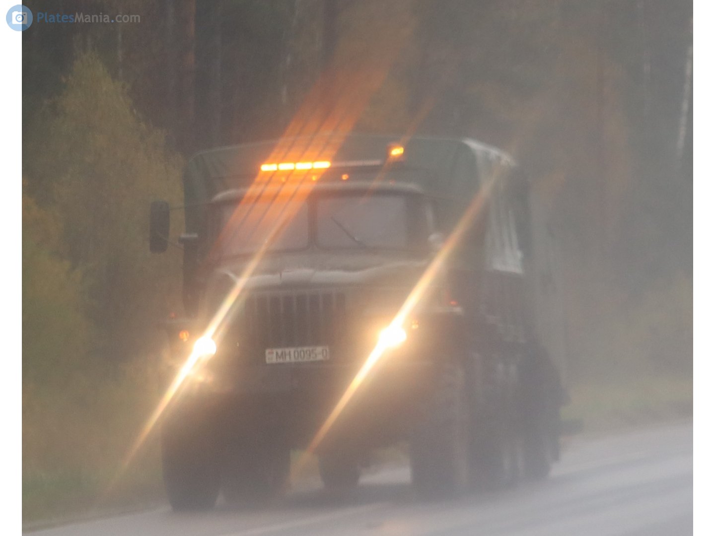 MH 0095-0, Ural (UralAZ) 4320/5557 4320/5557 6×6, 1977–