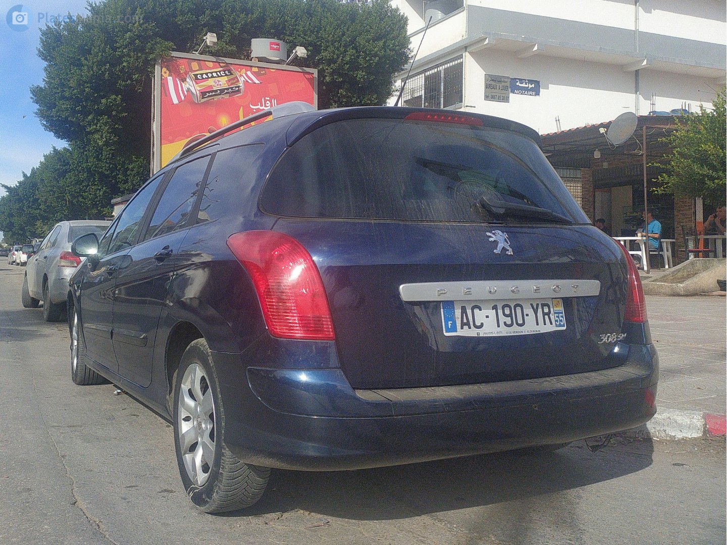 AC-190-YR, Peugeot 308 1st gen SW Wagon (T7), 2008–2014