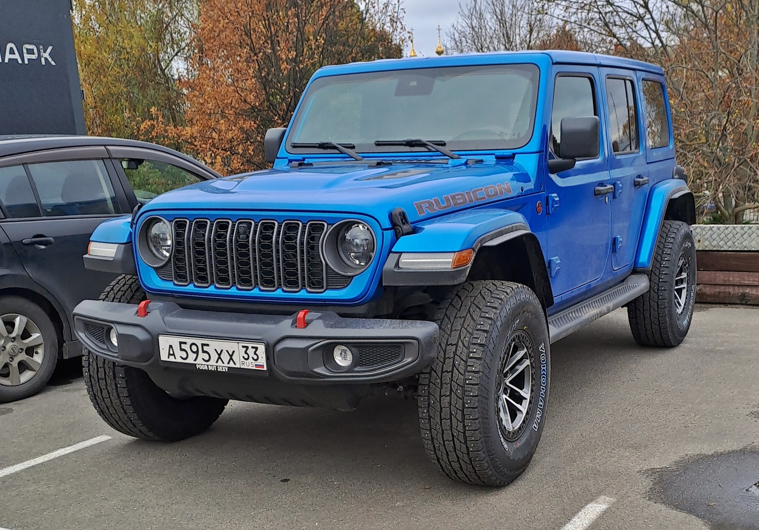 а 595 хх 33, Jeep Wrangler 4th gen 5-door SUV (JL), 2018–
