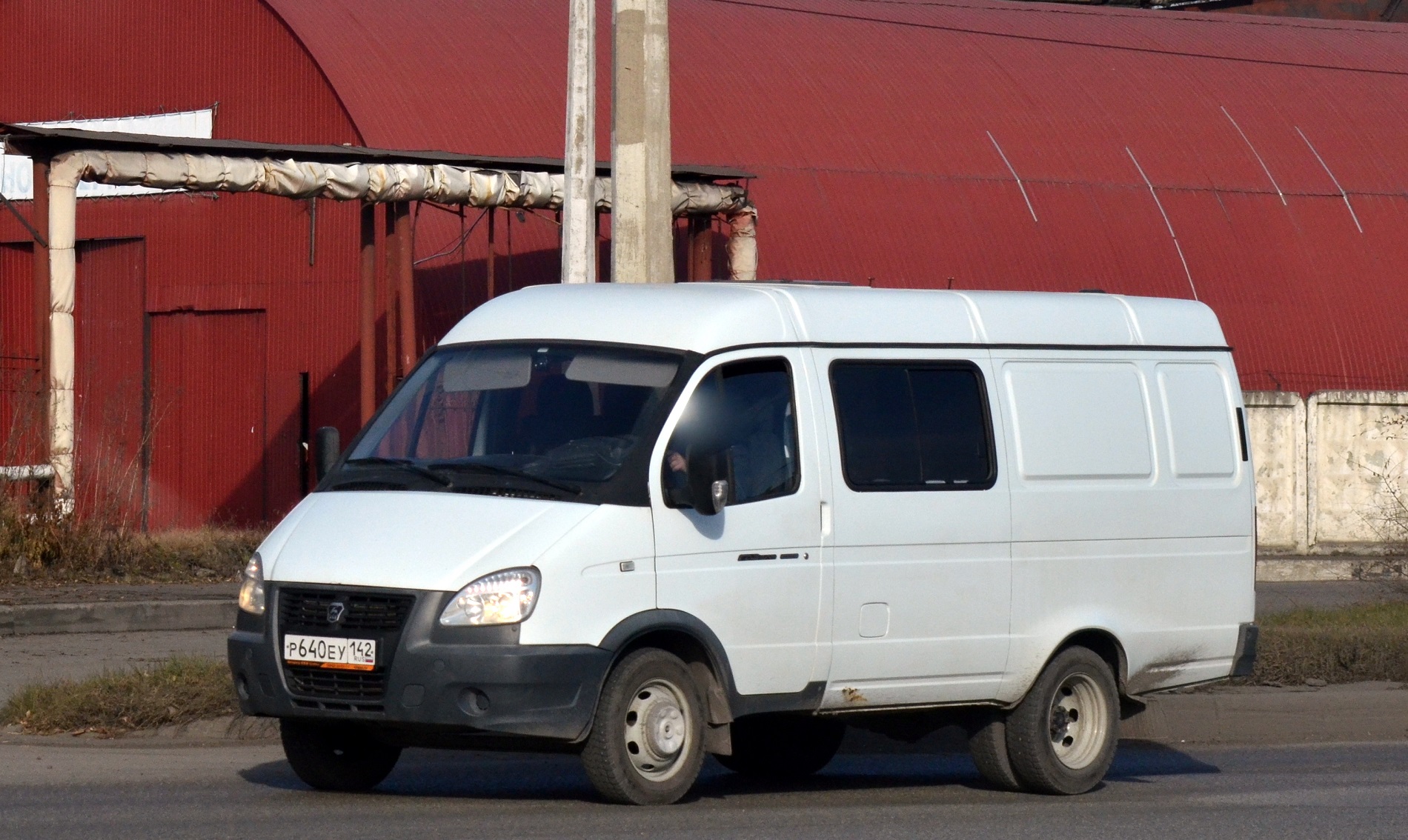 р 640 еу 142, GAZ 2705 ГАЗель 3-2705 Van, facelift, 2003–