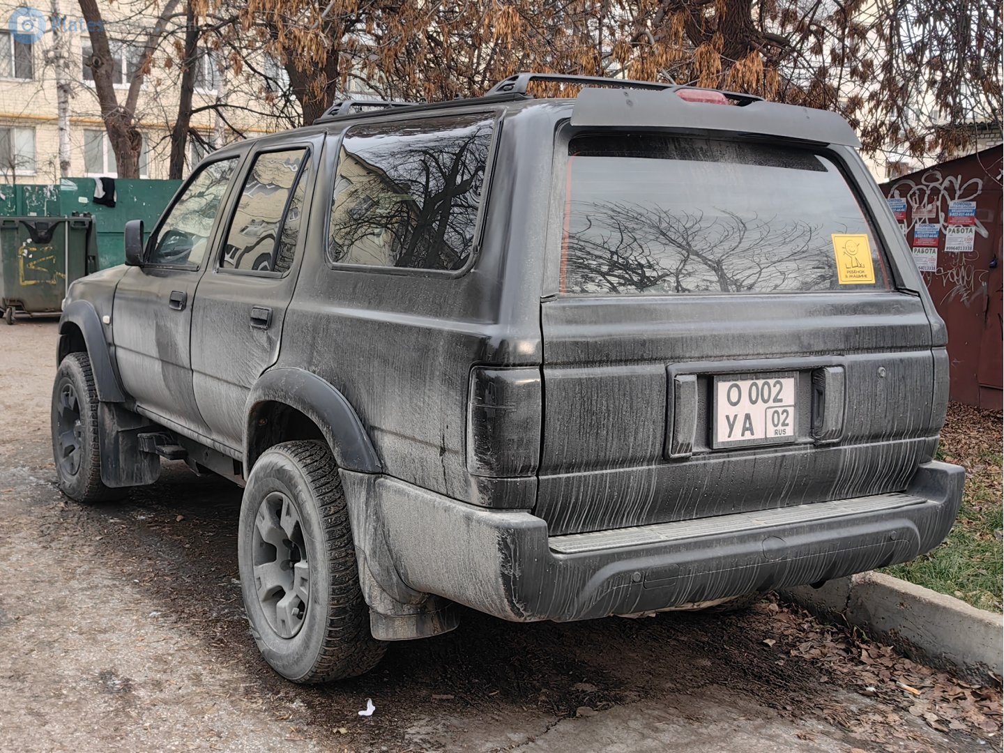 о 002 уа 02, Toyota Hilux Surf 2nd gen (N130), 1989–1995