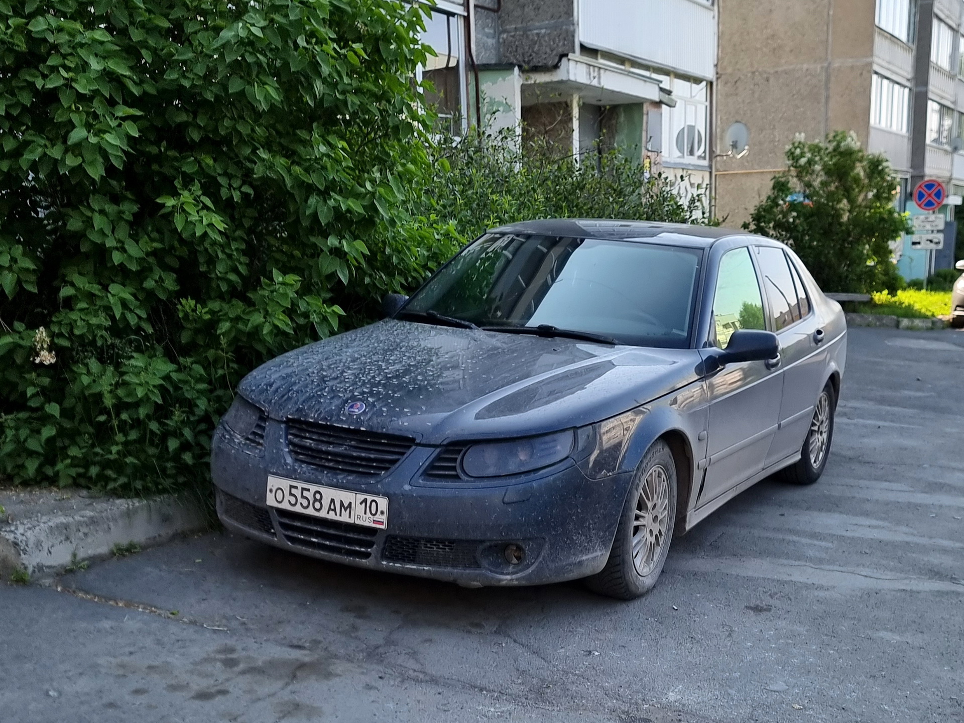 о 558 ам 10, SAAB 9-5 1st gen Sedan (YS3E), 2nd facelift, 2005–2009