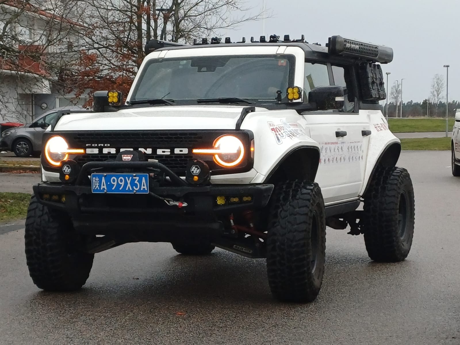 陕A·99X3A, Ford Bronco 6th gen 5-door SUV (U725), 2021–